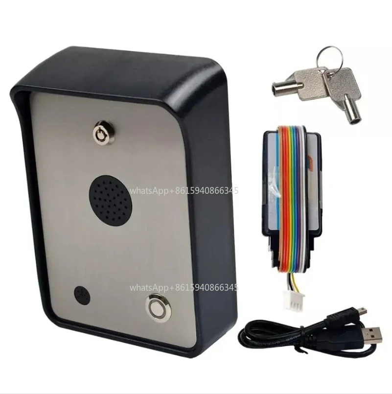 3G 4G GSM Intercom Wireless Door Lock and Gate Opener Access Controller and Service Help Calling