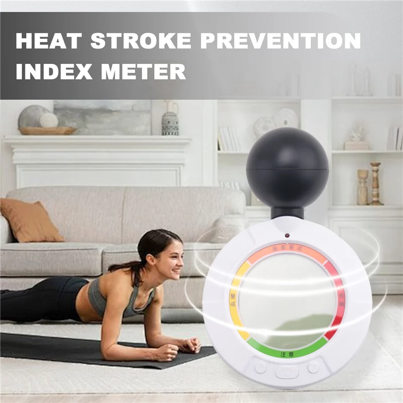

WBGT Meter Heat Index Detector WBGT Heat Index Meter Heat Stroke Prevention Detector