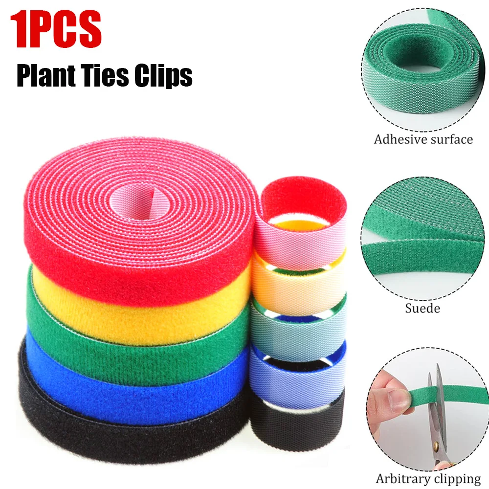 2M/5M Nylon Plant Bandage Tie  Reusable Nylon Nylon Plant Bandage Cable Ties Garden Plant Shape Tape  Garden Accessories