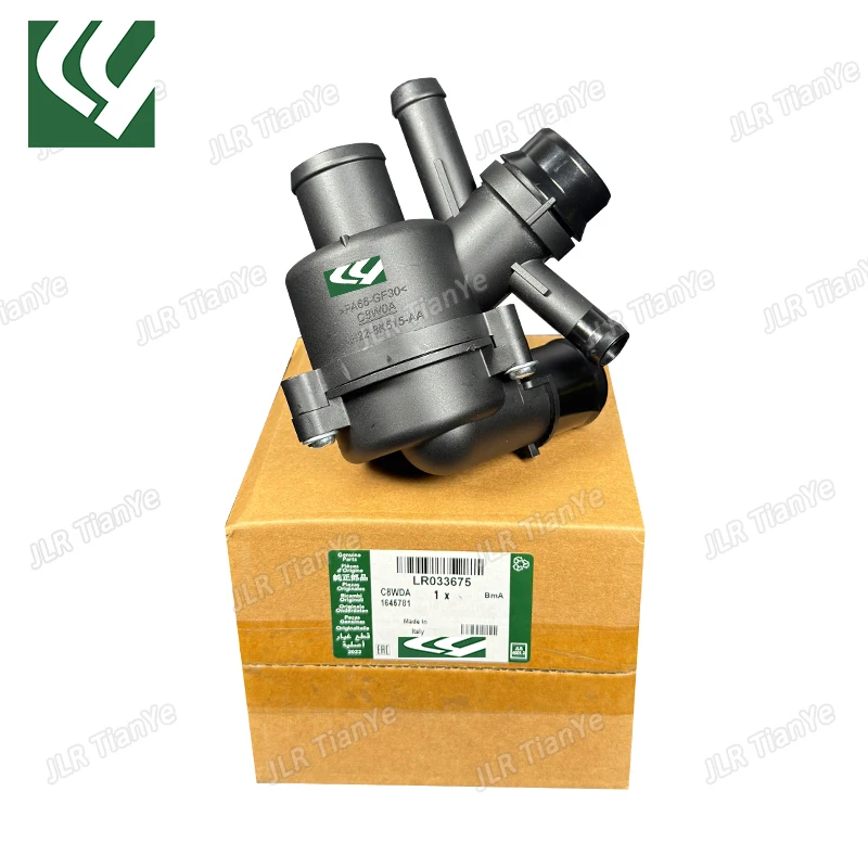 

3.0L Diesel Coolant Thermostat Housing Assembly for Land Rover Discovery Range RoverWater Outlet Pipe LR033675 LR039254 LR062085