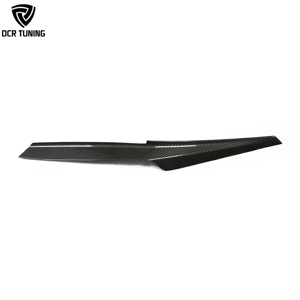 G80 Innenverkleidungen aus trockenem Kohlefaser für BMW LCI G87 M2 M240i M3 G82 G83 M4 Carbon-Konsolenabdeckung Armaturenbrett-Overlays 4 TEILE/SATZ