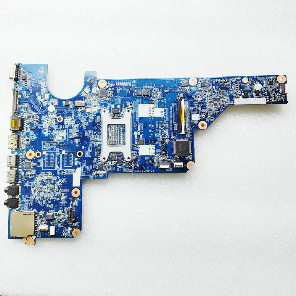 For HP Pavillion G4-1000 G6 G7 Notebook 655990-001 655990-501 Laptop Motherboard R18D Mainboard DAR18DM86D0 DAR18DMB6D1 HM55