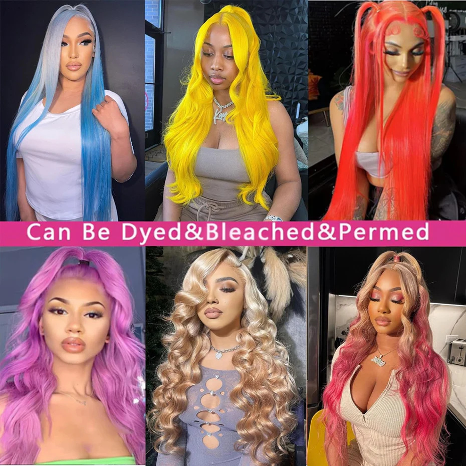 613 Blonde 360 Lace Frontal Wigs with Baby Hair Body Wave Pre Plucked Hd Lace Wig 13x6 Human Hair 13x4 Lace Front Human Hair Wig image 5