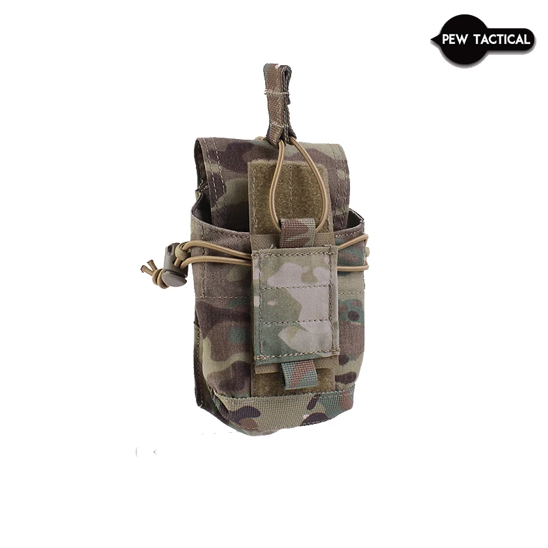 Pew portacargador táctico individual MBITR de nailon camuflaje - imagen 5