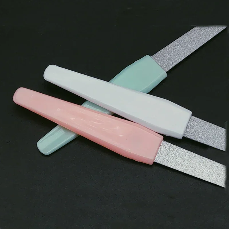 ネイルファイル ダブル DIY ネイルアート プロ仕様 3個入り メタルネイルファイル 両面 高品質 ネイルファイル マニキュア ペディキュア 美容ツール