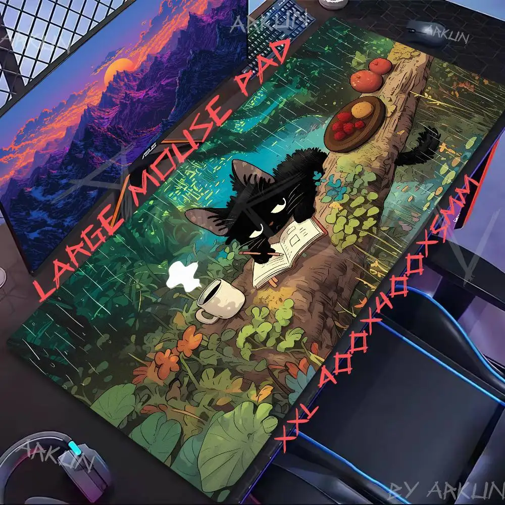 

fASHION Relax and Focus Gaming Mouse Pad Large Keyboard Pad Xll Carpet Computer Table Surface For Accessories Xl Ped Mauspad