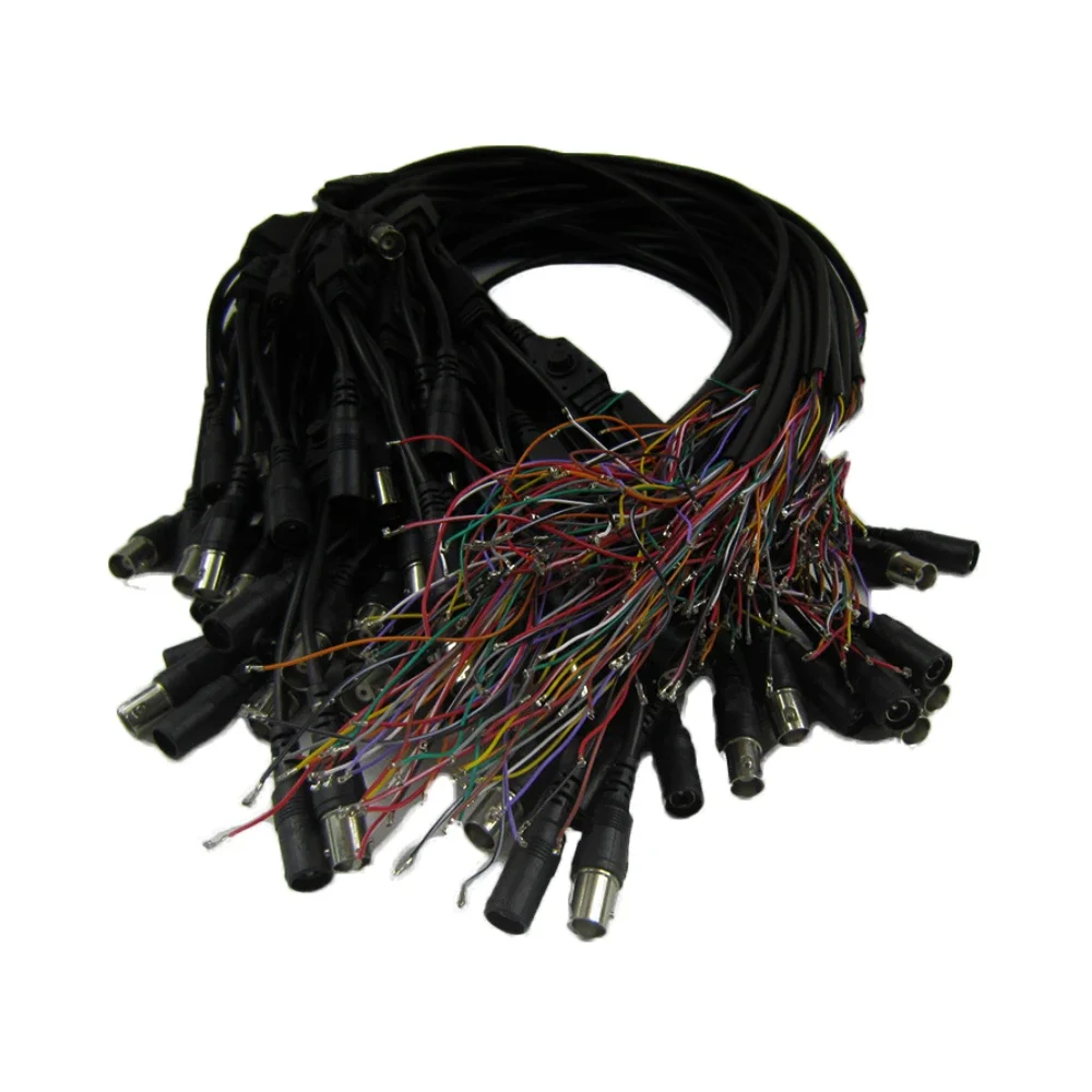ANPWOO accesorios de cámara cctv, cable de alimentación de vídeo compatible con osd y Puerto dc 12v bnc 75 ohm, conectar módulo analógico/cvi/ahd/tvi