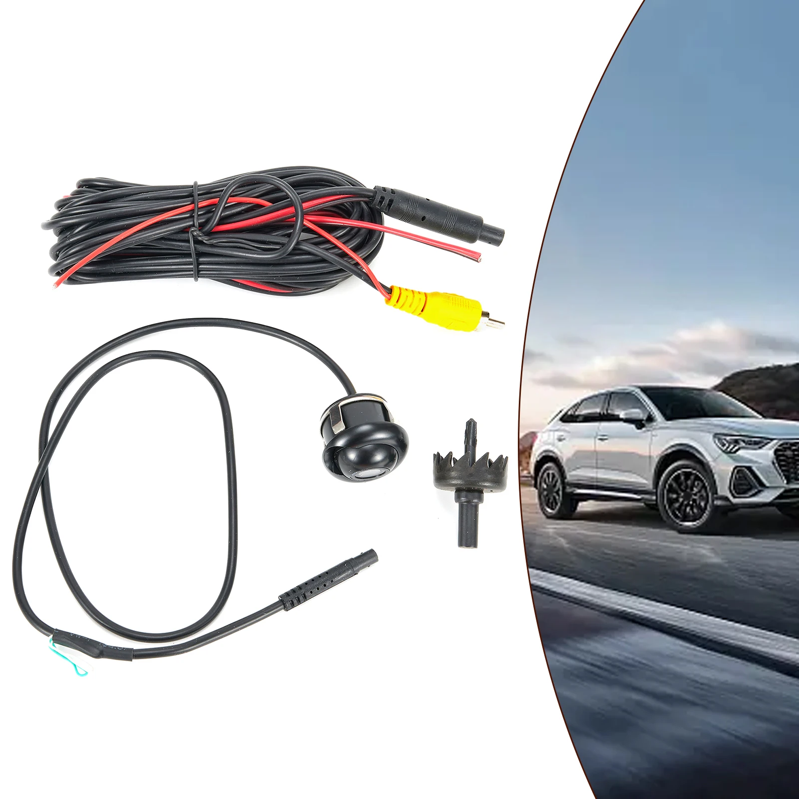 Waterproof Rotating Backup Camera with For night Vision for Reliable Safety and Enhanced Visibility While Driving
