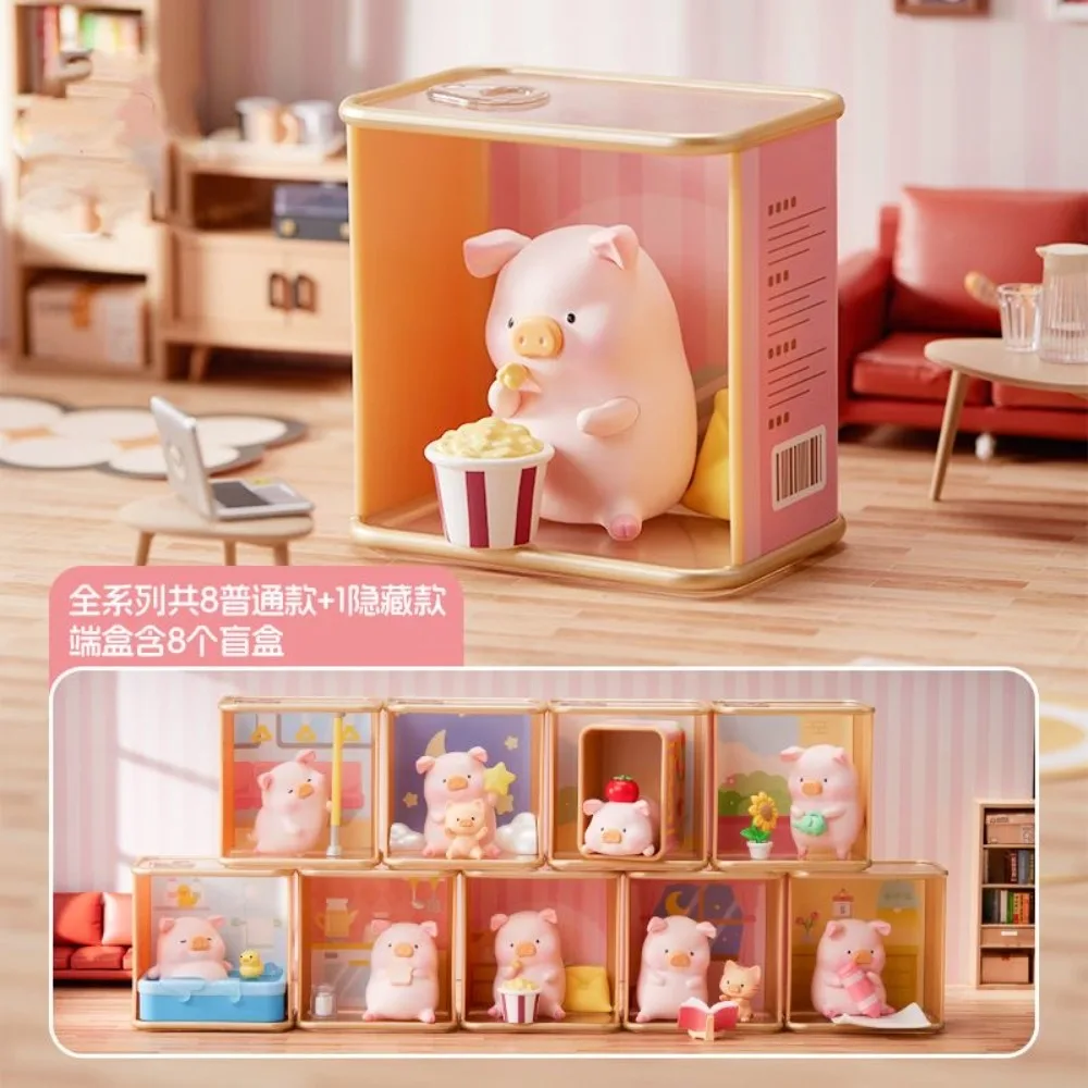 

Original Lulu The Piggy Blind Box Comfortable Time Series Anime Figure Anime Peripheral Cute Model Toy Ornament Children Gifts