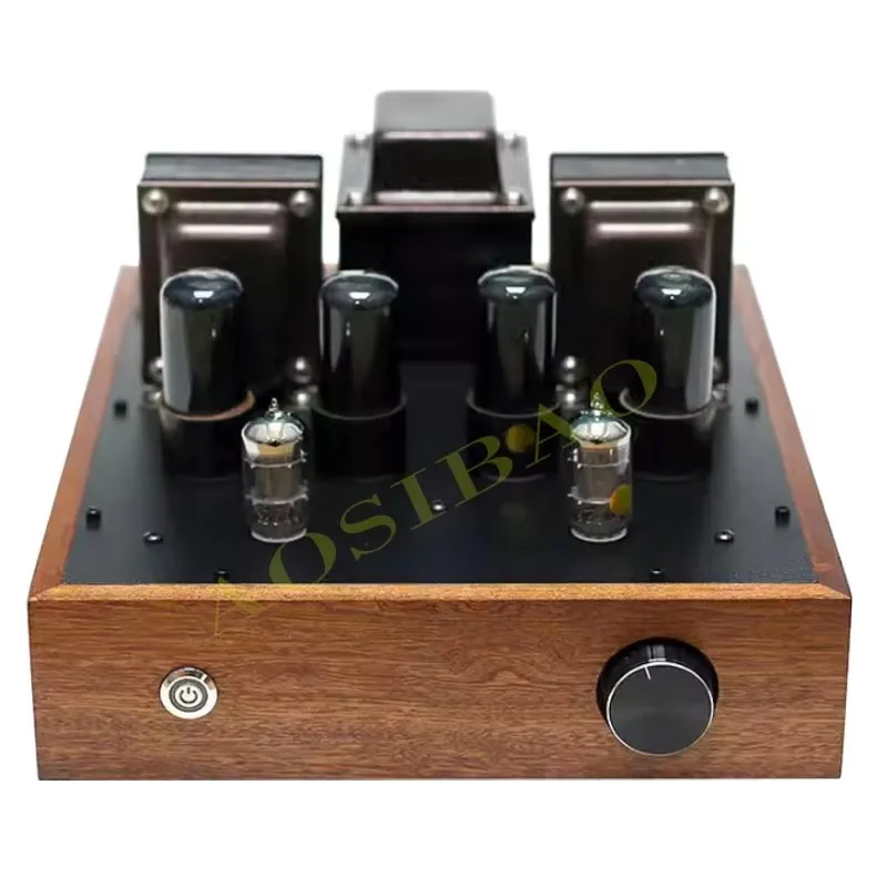 AIYIMA SMSL دفع سحب فئة أ فراغ مُضخّم صوت 10 واط 2.0 6V6 6P6P مُضخّم صوت خشب الساج الهيكل الملاك العين السلطة أمبير الصوت #5