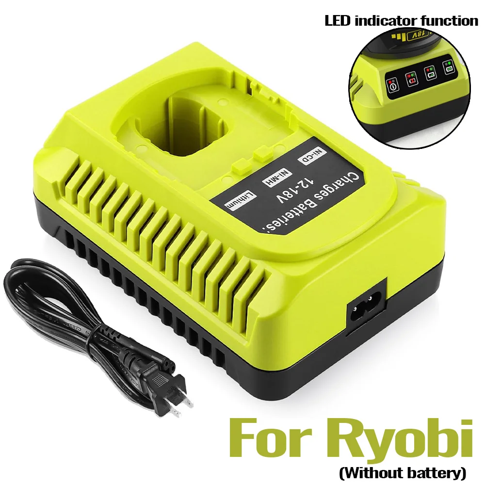 P117 18-Volt Rapid Charger Replace for Ryobi 12V-18V Battery  P102 P108 P189 P197 P103 P105 P107 P190 P191 PBP002 PBP005