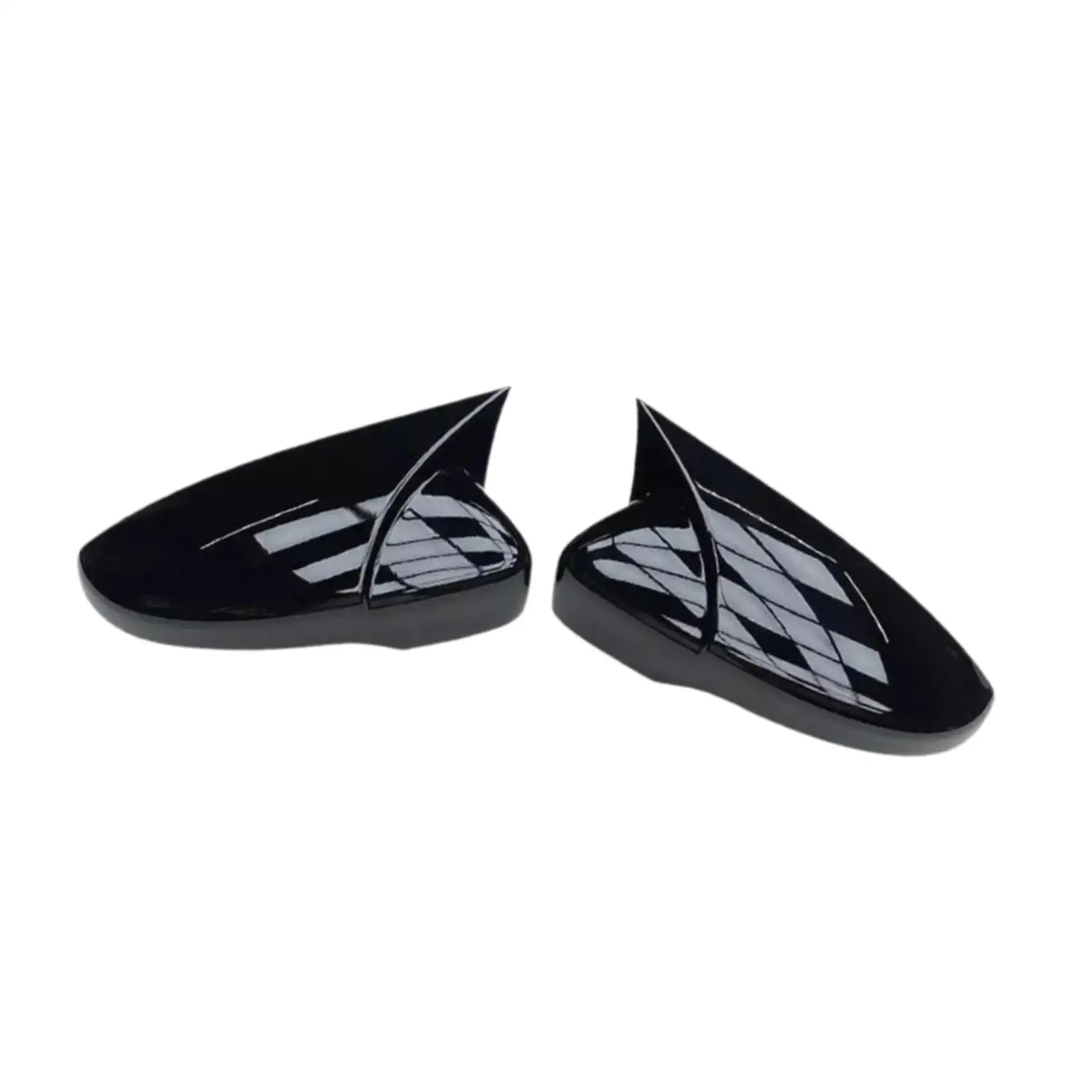 2Pcs 3C8857537 3C8857538 Door Rearview Mirror Cap Covers for