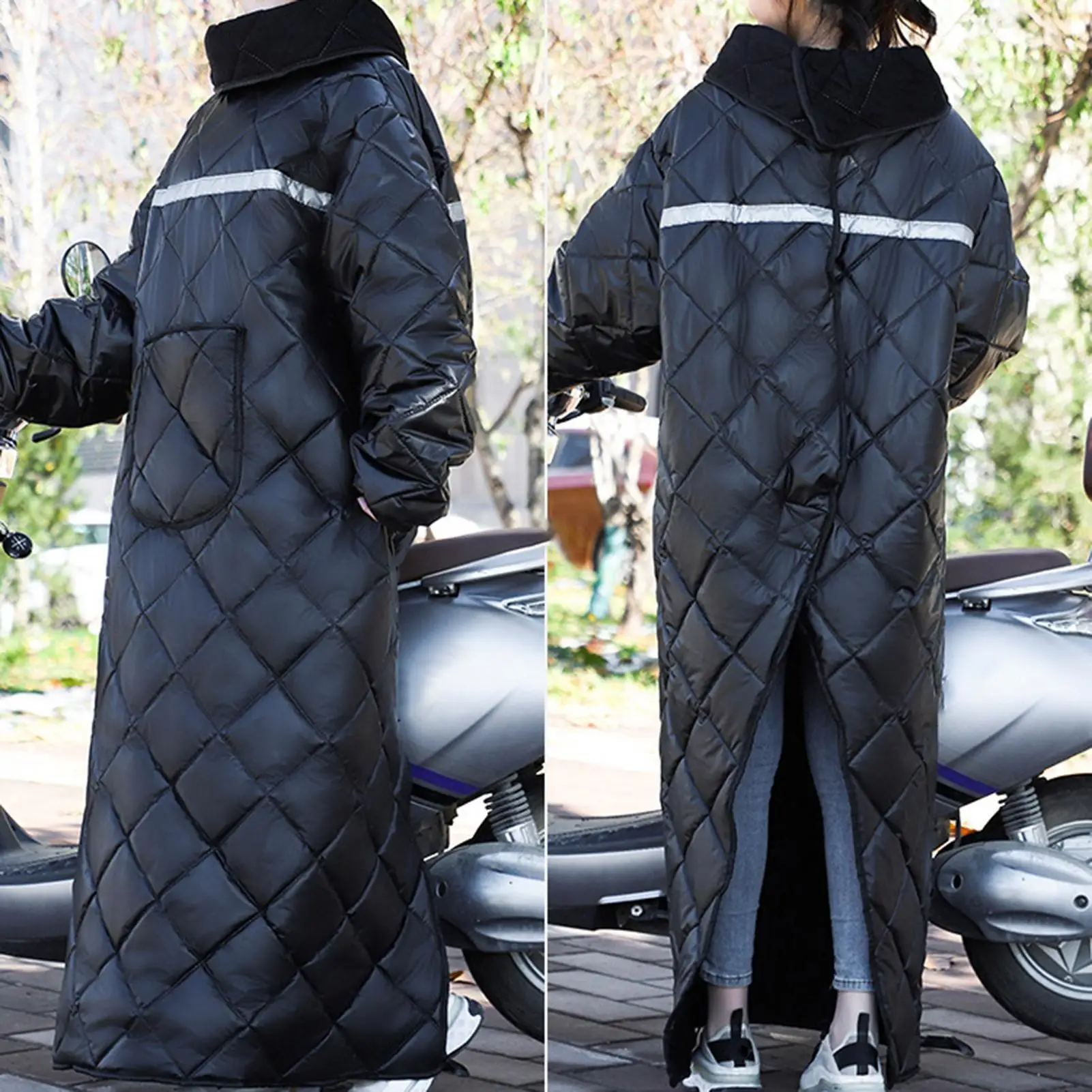 

Cycling Jacket Waterproof Windproof Clothing Oxford Cloth Winter Cycling Windbreakers for Men Women Road Mountain Riding