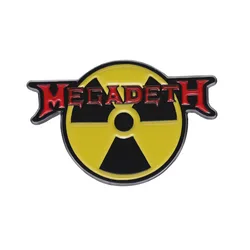 Metal lover Brooch Radioactive Logo Mashup Badge Rock Music Enamel Pins Accessories Wholesale gift to friends