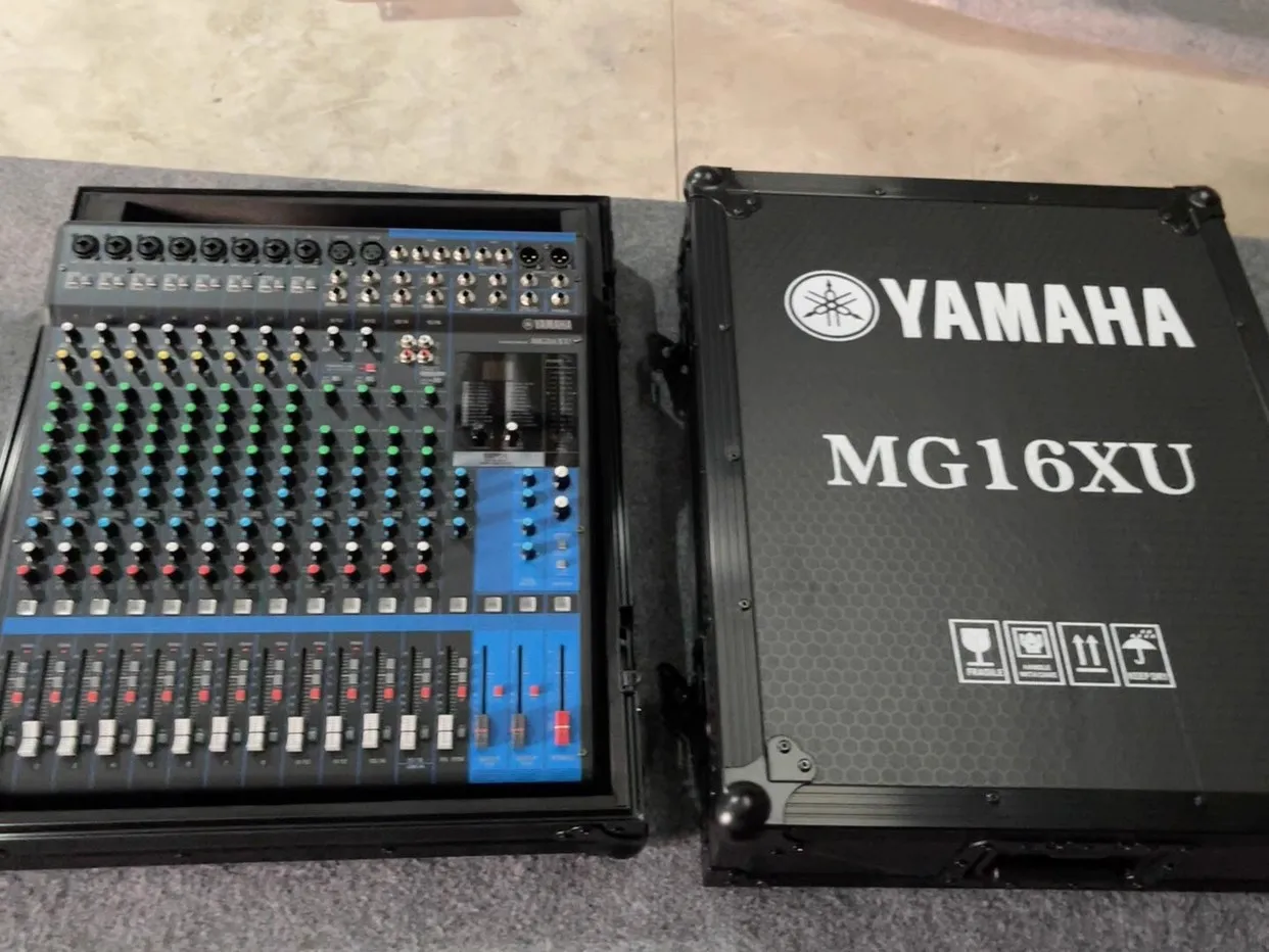 Imagem -04 - Yamaha Mixer Aviation Case Gabinete do Chassi Espessado à Prova de Choque Mg16xu Performance Case