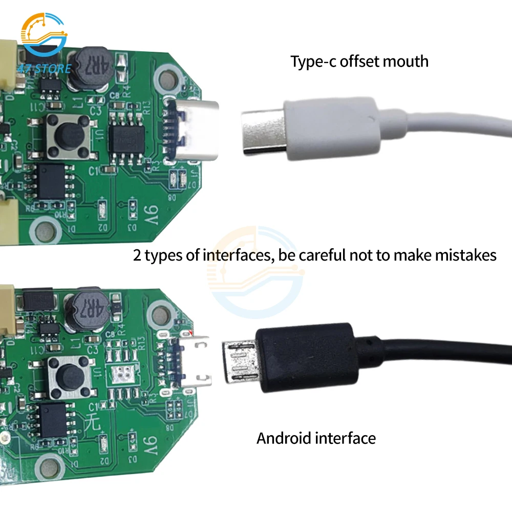 USB Small Fan Board Control Board Motherboard hand-held Small Table Fan Mobile Fan Board Universal Board 3 Gears Adjustable Fan