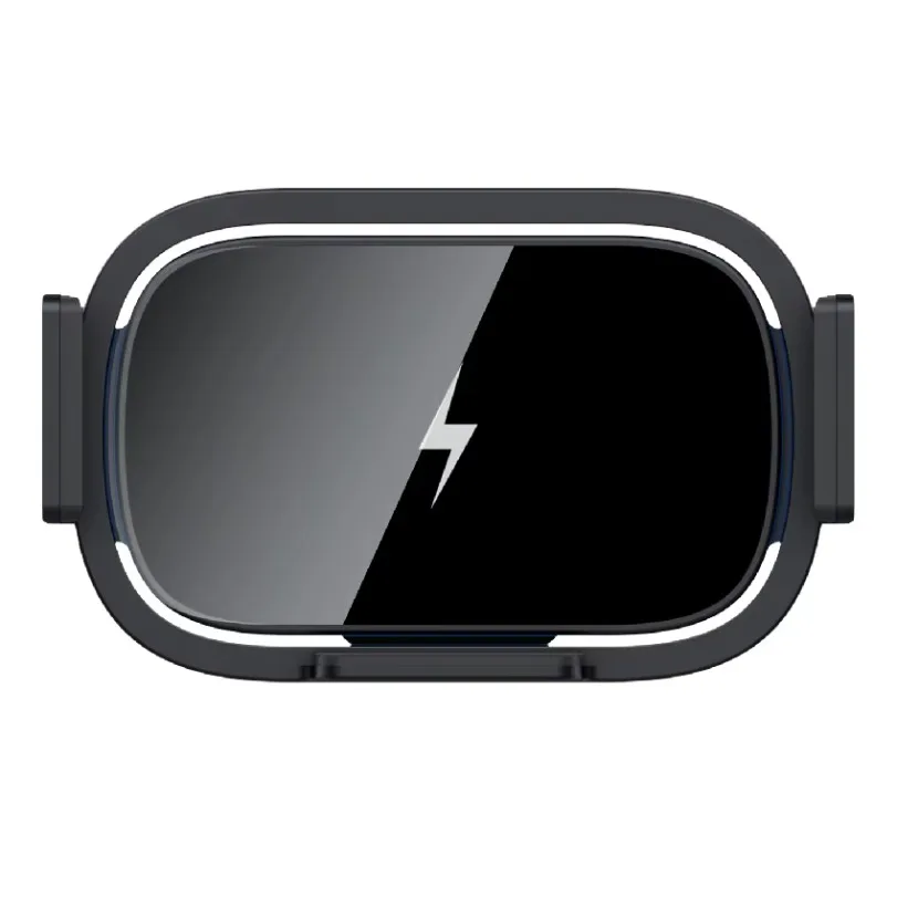 سيارة شاحن لاسلكي LED حامل هاتف تنفيس الهواء لسامسونج Z أضعاف 6/5/4/3 آيفون 16 15 14 13 12 محطة شحن سريع الهاتف المحمول