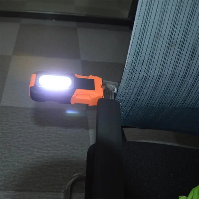 Convenient To Operate Cob Led Flashlight Car Work Light Folding Car Magnet Flashlight 81.3g Led Inspection Light Energy-saving