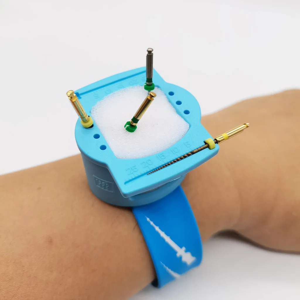 

Стоматологический стол для измерения и чистки на запястье, файл для измерения корневых каналов, инструмент для очистки для ухода за зубами