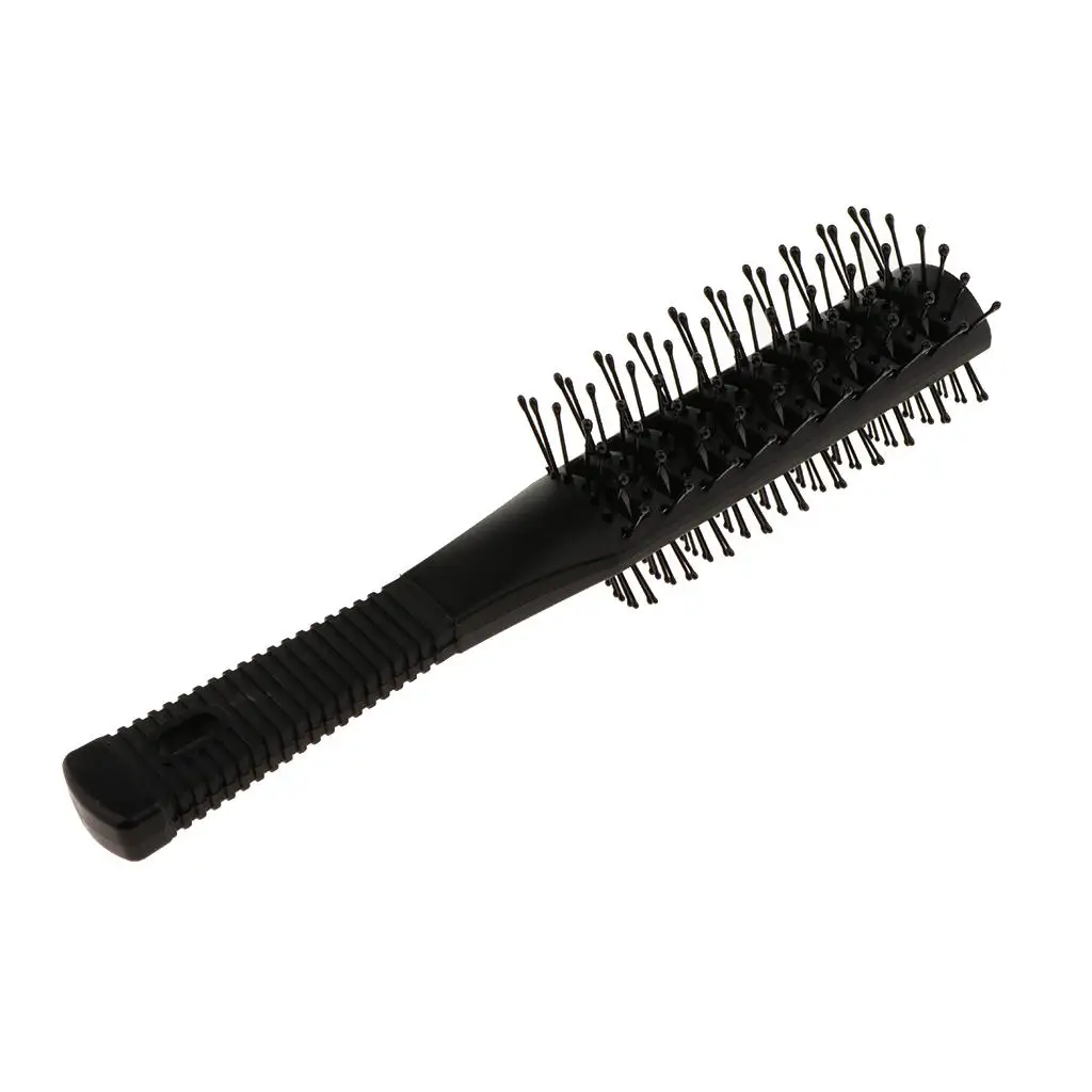 Double Sided Curling Hair Comb Frosted Surface Brush for Painting Hair and Supplies for Hair Straightening