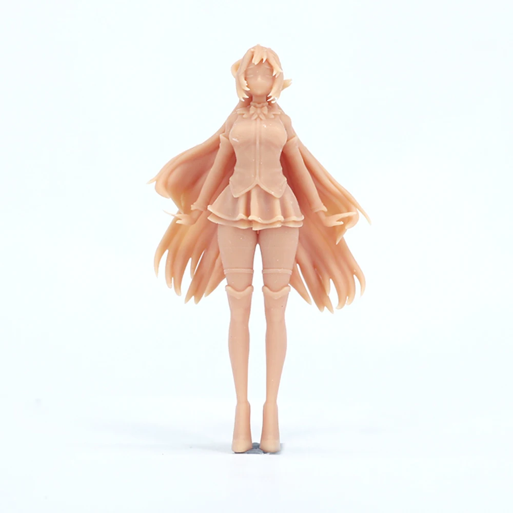 1/64 Figure Graceful Beauty Miniature Model 1/43 1/35 Long-Haired Girl Garage Kit Need To Be Colored By Yourself Number 246