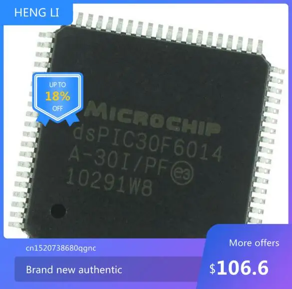 

100% NEWHigh quality products DSPIC30F6014A-30I/PF DSPIC30F6014A QFP80 PIC30F6014A