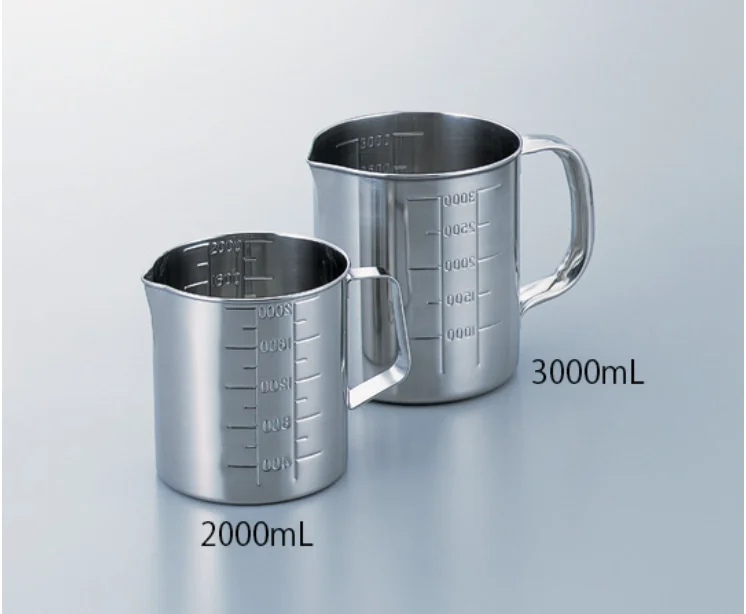 304 Stainless Steel, Stainless Steel Beaker, Stainless Steel Measuring Cup, Coffee, Desserts, Pastries, Production