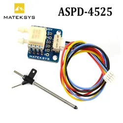 MATEK ASPD-4525 cyfrowy czujnik prędkości 4 ~ 6V DC do F405-WING F411-WING F722-Wing kontrolerów lotu RC FPV wyścigowy dron