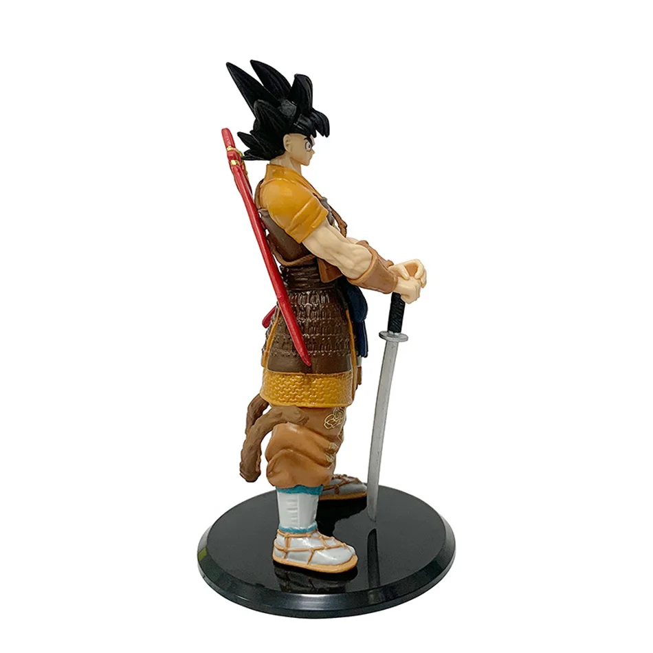 Dragon Ball ZLK Samurai Son Goku Broly Super Saiyan Action PVC Figure Anime Figure Modello Giocattoli Collezione Ornamenti per bambole Regalo