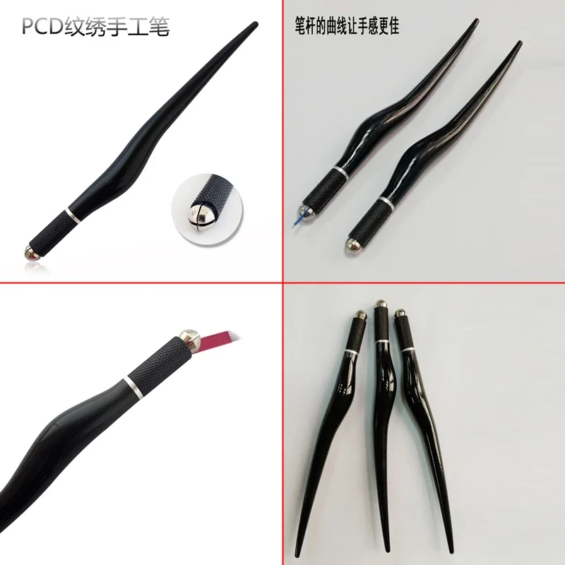 Microblading Pen Permanent Makeup Holder Fog Eyebrow Manual Micropigmentation Machine Eyeliner Round Needles Tattoo Pen 1pcs