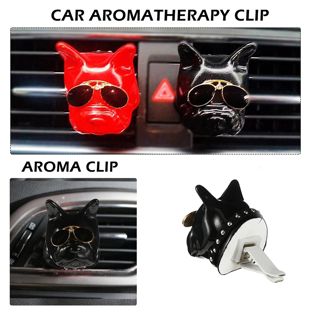 

Creative Dog Head Freshener Vent Premium Durable Interior Accessories Fragrance Holder For Office Bathroom Wardrobe Use Car Air