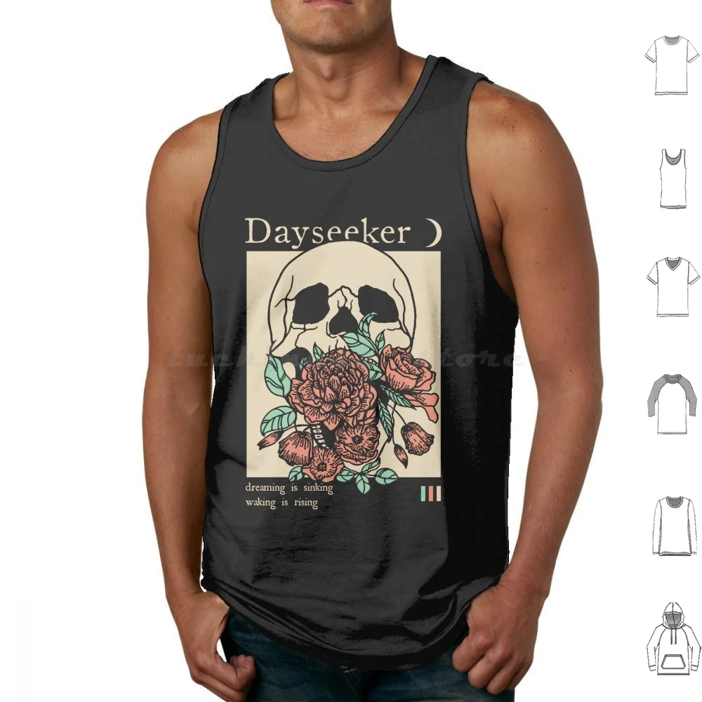 Dayseeker-Dreaming Is Sinking / / Waking Is Rising Tank Tops Print Cotton Band Music Metal Heavy Metal Metalcore
