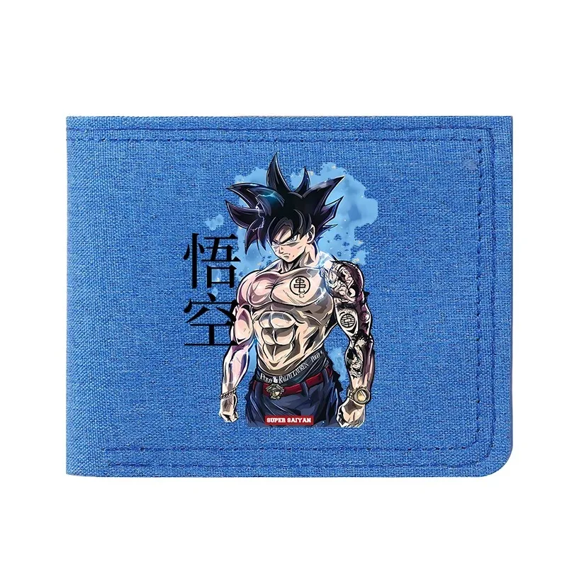 لعبة دراغون بول الرجال محافظ أنيمي الكرتون موضة المال كليب بنين الهيب هوب حامل بطاقة الائتمان المحمولة مخلب جيب هدايا عيد الميلاد #3