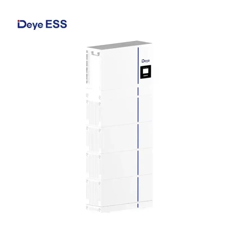 Deye AI-W5.1-ESS All-in-One Energy Storage System Single Phase Hybrid Inverter with 48V LiFePO4 Battery IP65 5KW 6KW 8KW