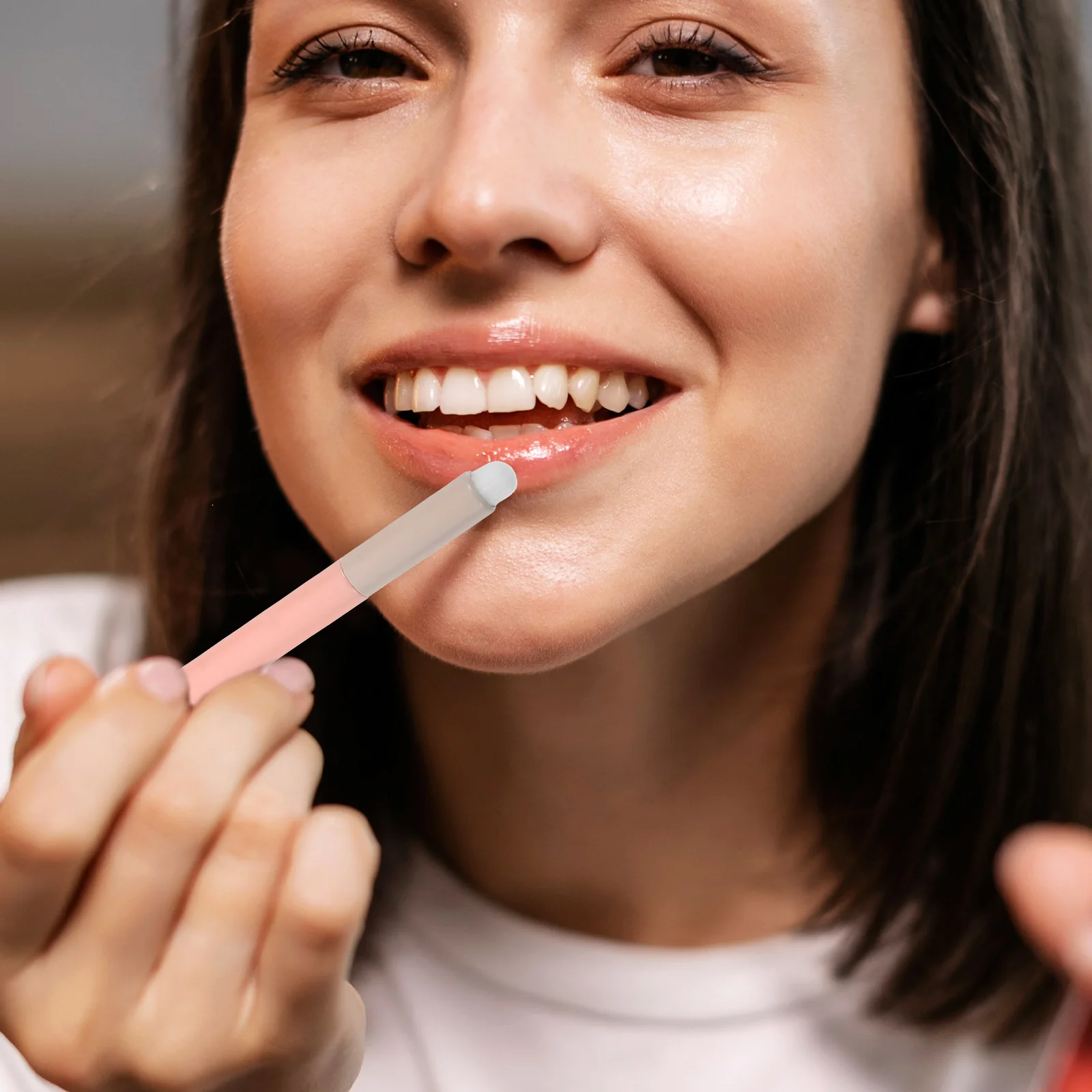 3-delige lippenborstelset Professioneel draagbaar make-uphulpmiddel voor lippenstift Lipgloss Balsem Concealer Toepassing Vrouwen essentieel