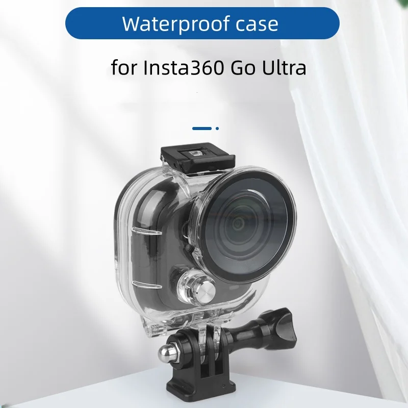 

50M Waterproof Case for Insta360 Go Ultra Camera Waterproof Dustproof Shockproof Drop-Resistant