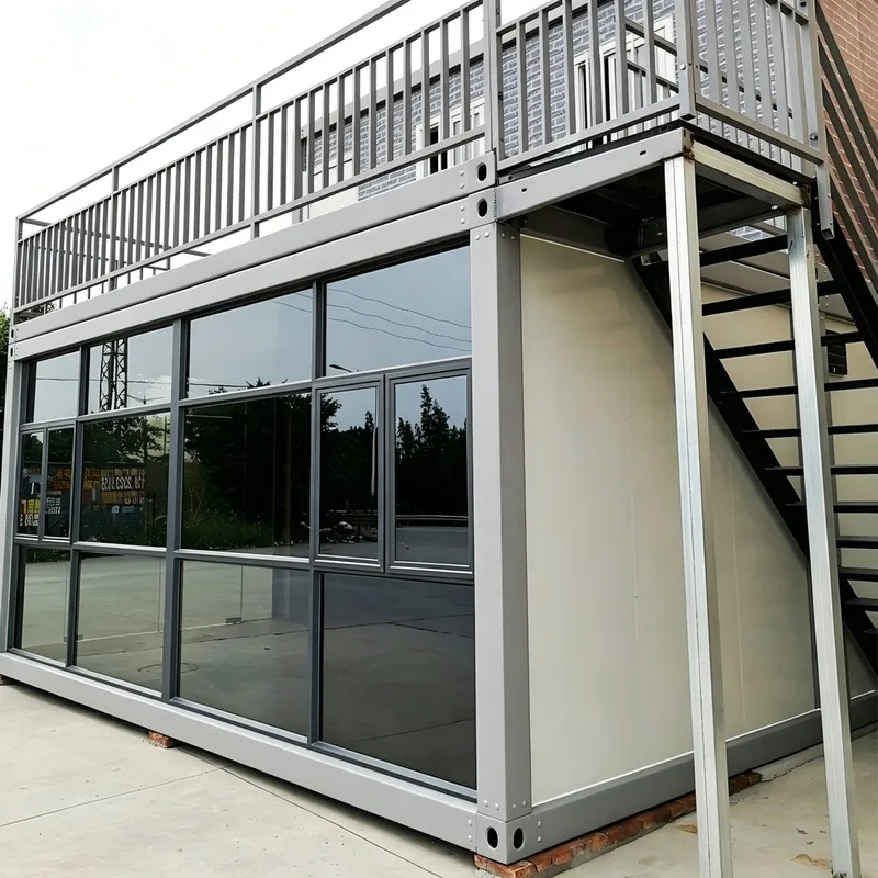 Customized Foldable Container House Foldable House Double Foldable Structure Save More Warehouse Transport Space