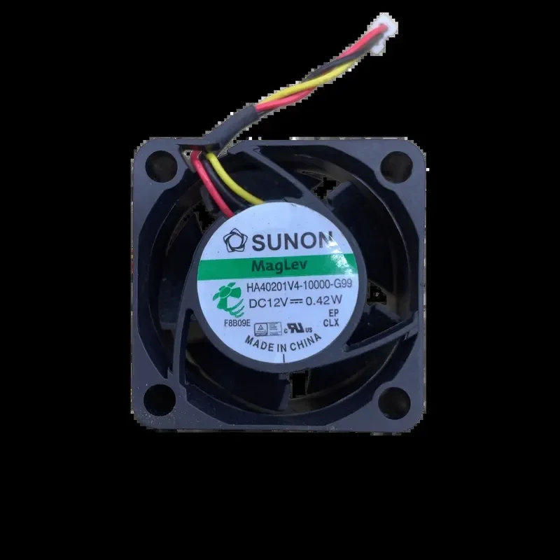 for SUNON HA40201V4-10000-G99 4020 4CM 12V 0.42W Silent Cooling Fan