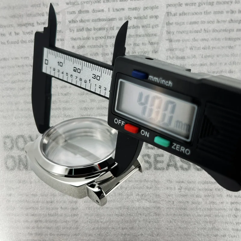 Nowy styl 40 mm akcesorium do zegarka pilotażowego Obudowa ze stali nierdzewnej jest odpowiednia dla mechanizmu Pam Japan NH35NH36 z wodoodpornością 5TAM