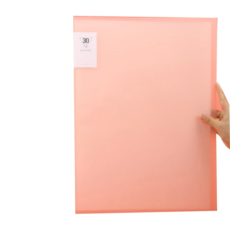 A3 Display Book informazioni Poster Book Album fotografico per bambini Picture Clip Storage Collection Book Folder Picture File Bag