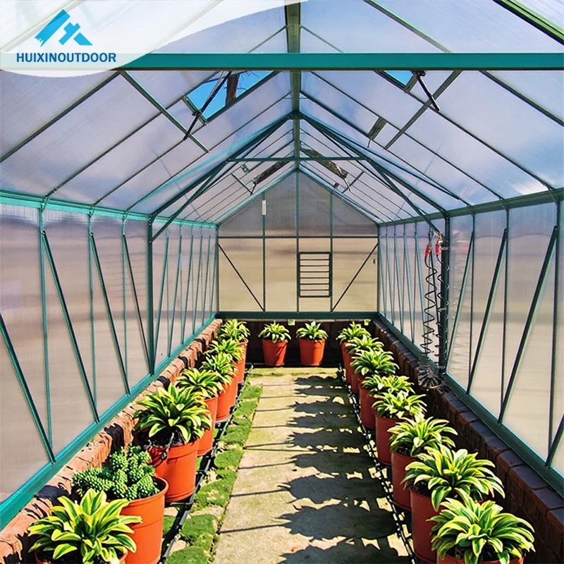 

Простой в сборке модульный садовый тепличный комплект с прочной рамкой для быстрой установки теплиц из поликарбоната.