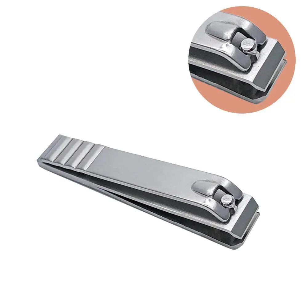 1/2pcs Fingernail Clipper Cutters Premium Stainless Steel Fingernail and Toenail Clipper Cutters Nail Clipper with Nail File