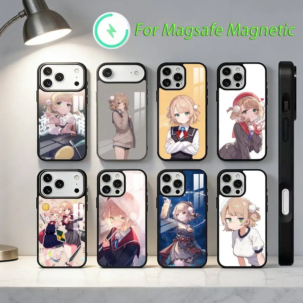 

Ui S-Shigure Cute Phone Case For iPhone17,16,15,14,13,12,11,Plus,Pro,Max For Magsafe Wireless Charging case