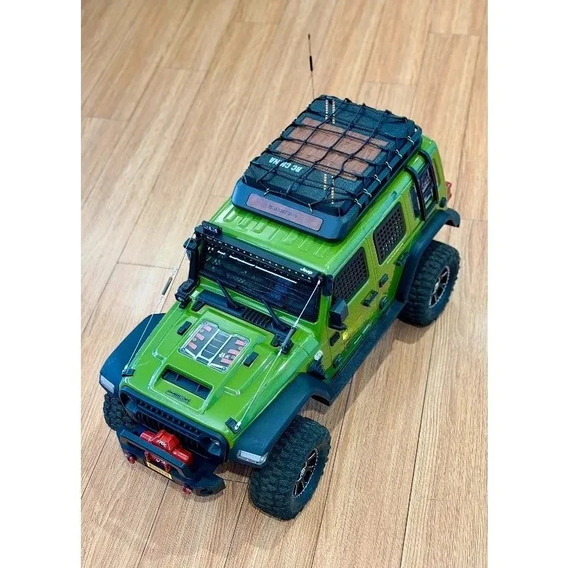 Car Top Luggage Carrier for CK5811 Rlaarlo MK07 1/7 Scale RC Crawler SUV Truck – Large Capacity Waterproof Hard Shell Roof Box