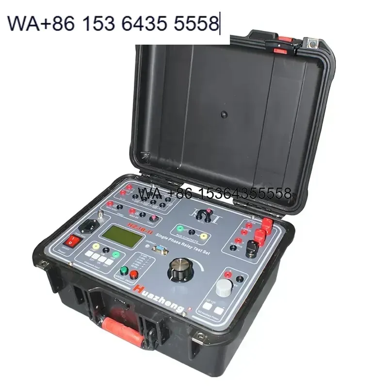 Wmwmnu for Huazheng Portable Automatic Current Voltage Test Set Single Phase Relay Protection Tester With Digital Display for