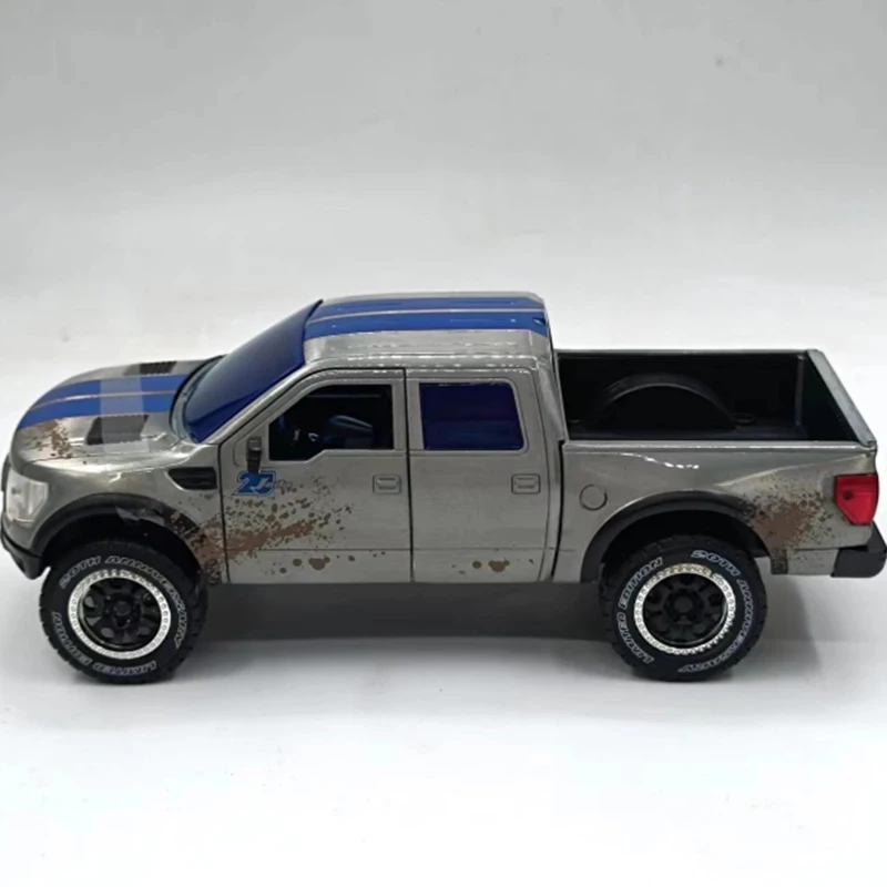 Jada 1:24 2011 Ford F150 Raptor - Stara wersja, symulacja, model samochodu ze stopu, statyczna kolekcja, dekoracja, prezenty świąteczne, zabawki
