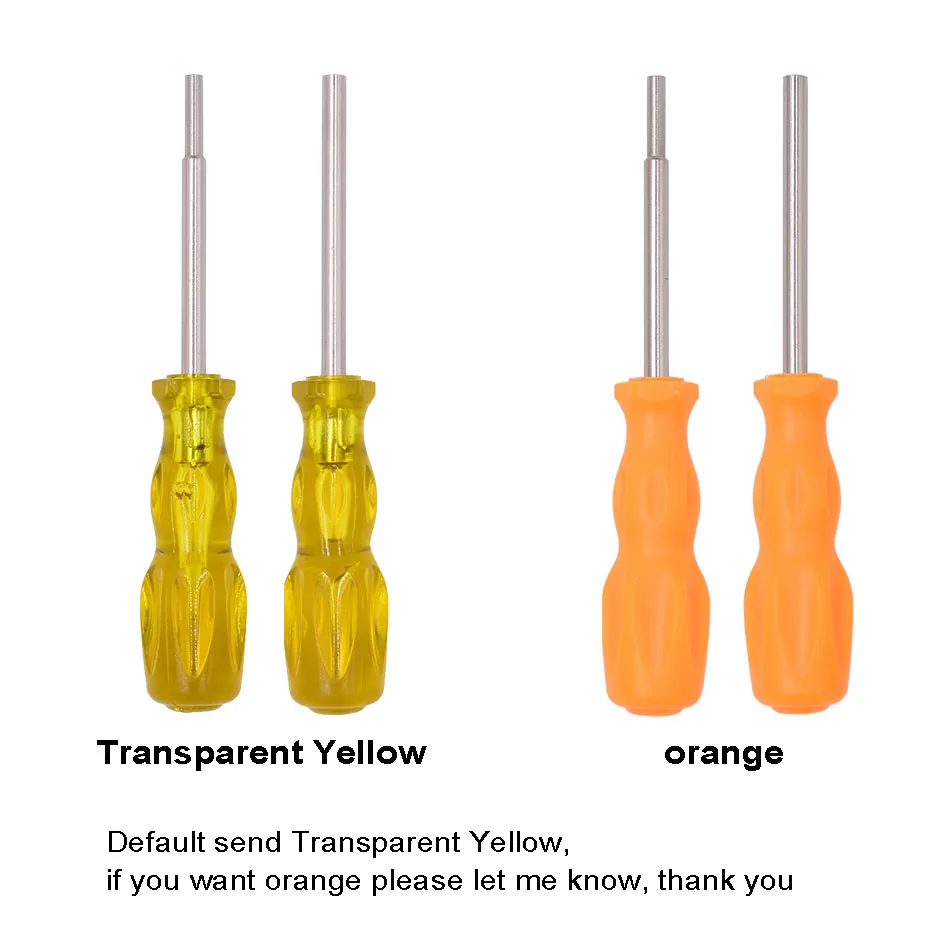 Hot Sale 7 in 1 Set 3.8mm With Handle 3.8 4.5 Screwdrivers 2.5 Y T6 T8 Pry Tool Game Bit Set for Switch Tools Kit 50set/lot