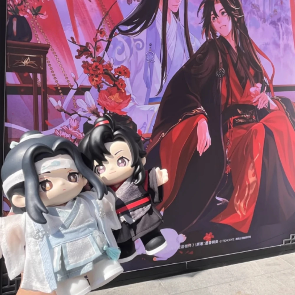 Mo Dao Zu Shi Jotos Toys Anime Peripheral Figure Lan Wangji Wei Wuxian Yiling Laozu Figurine Model Doll Decor Collectible Gift