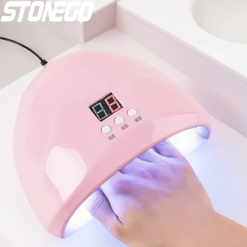 36 واط شاشة الكريستال السائل مسمار مصباح 12 LED USB UV جل مسمار مجفف ل هلام الأظافر مستشعر الأشعة تحت الحمراء توقيت مجفف الأظافر آلة إضاءة مانيكير #1