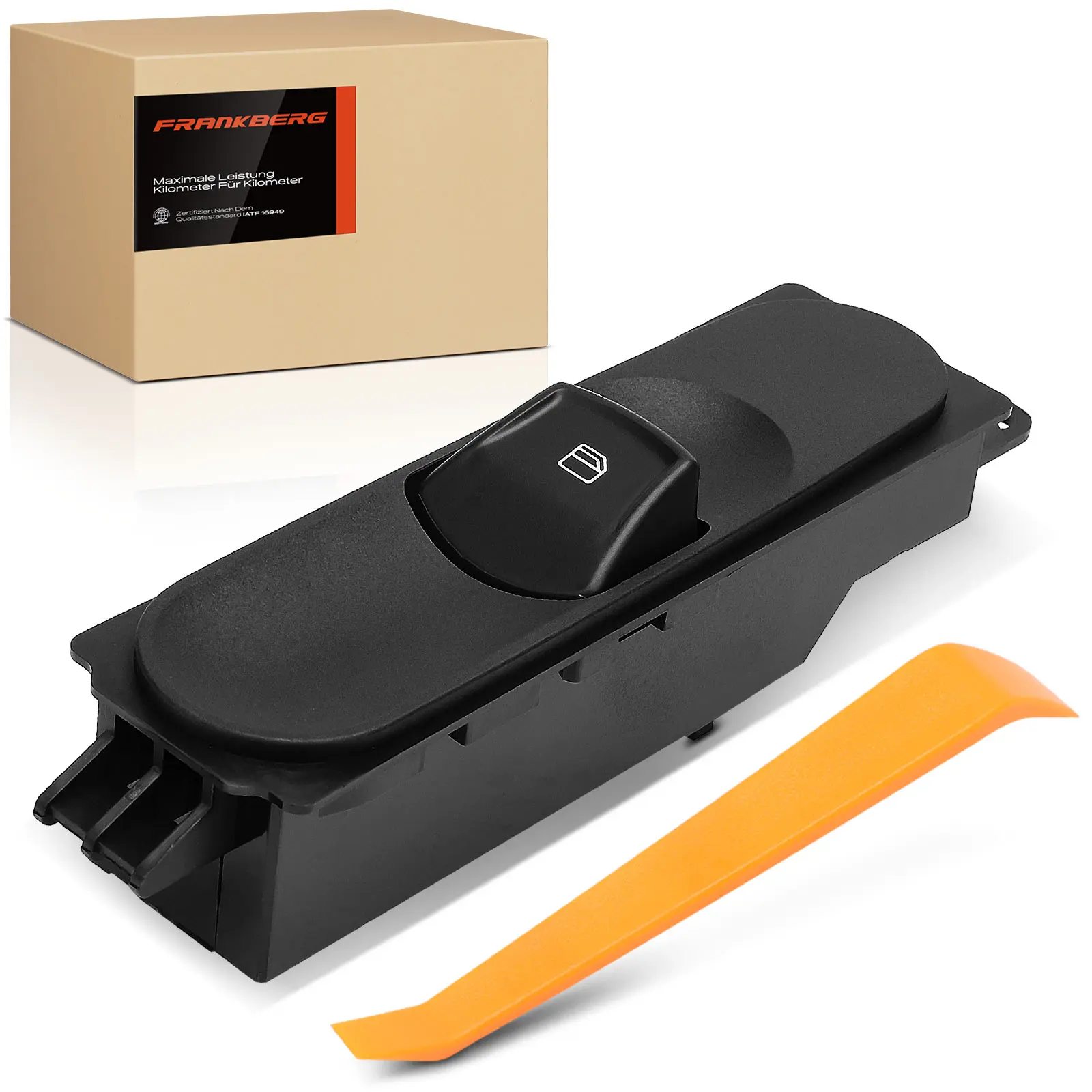 Frankberg 1x Raammechanisme schakelaar passagierszijde voor Mercedes-Benz W639 Viano Vito A6395451413 A6395450613